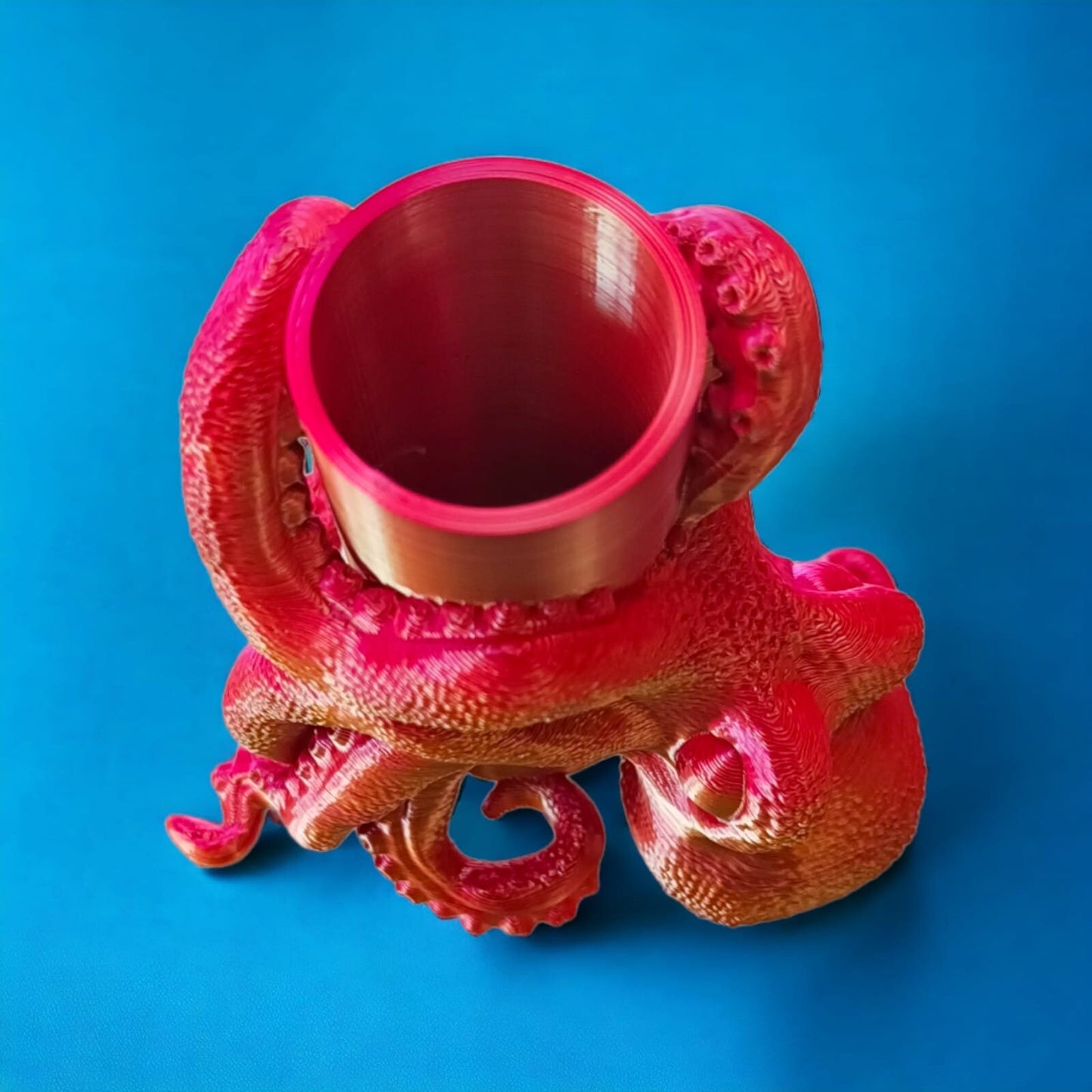 Octopus Bleistifthalter, Schreibtisch Organizer, Büro Organisation, Stifte aufbewahrung, Meer Deko, Stifteköcher