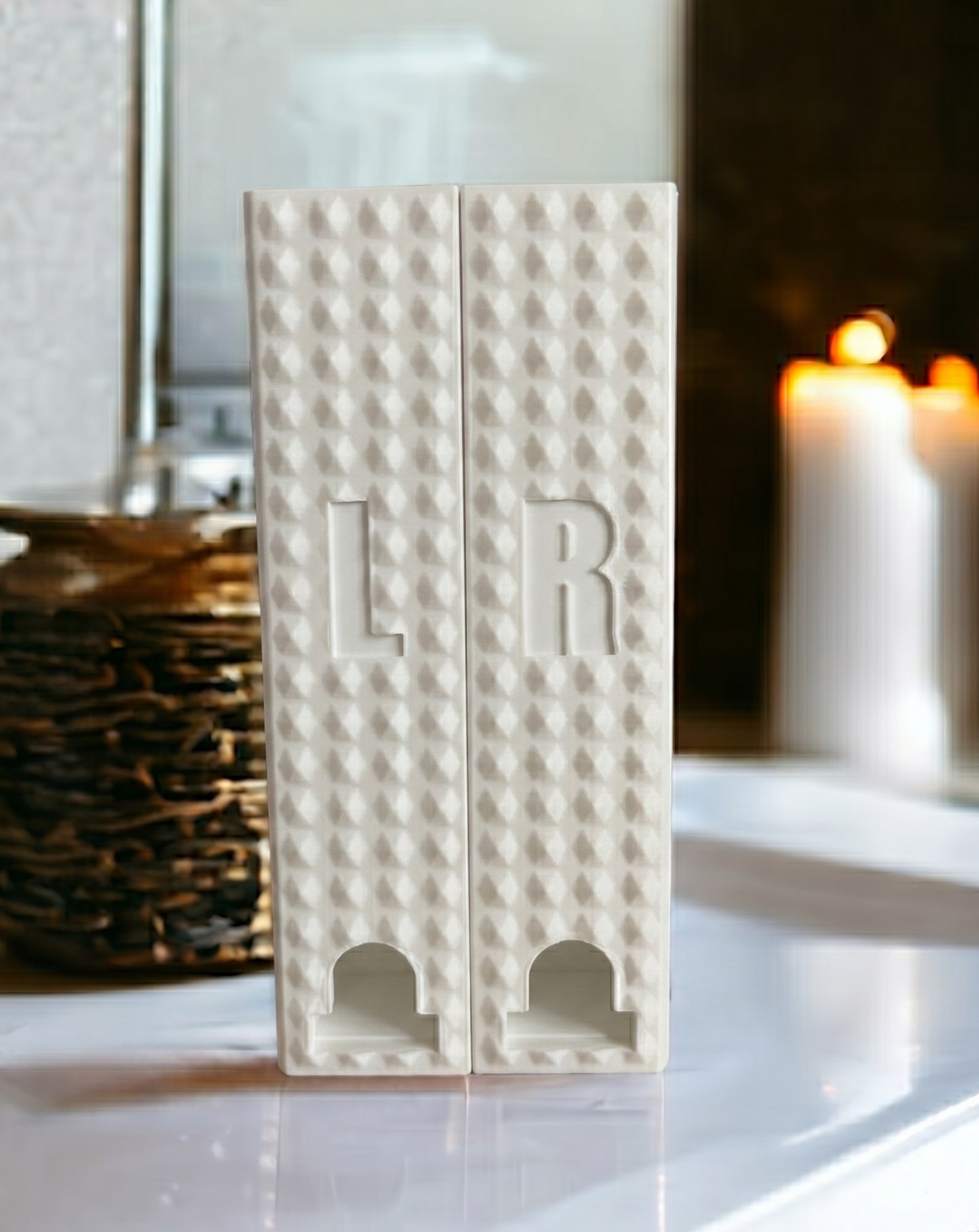 3D gedruckter Kontaktlinsenspender Modell BIG, Fassungsvermögen 50 Kontaktlinsen