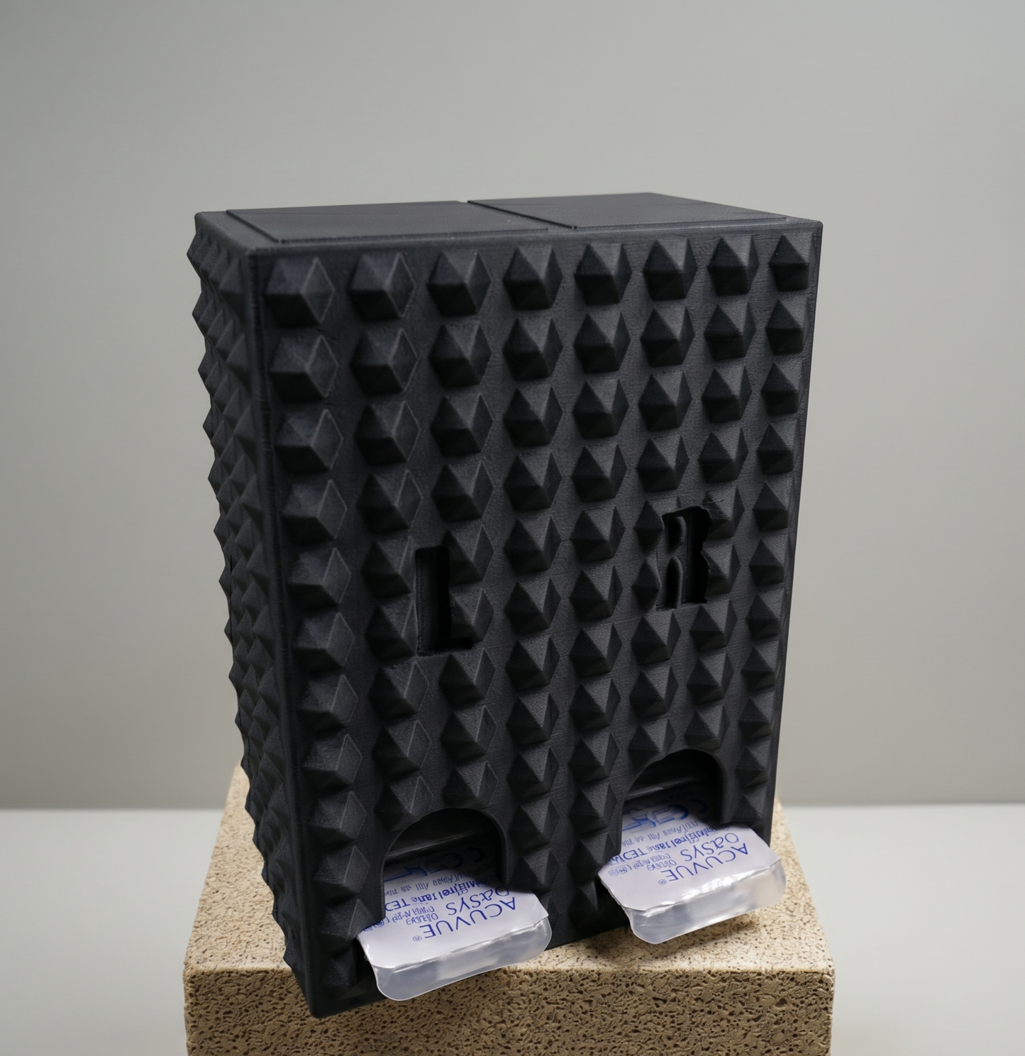 Kontaktlinsenspender SPIKE - 3D-gedruckter Tageslinsenbehälter (30er Pack)