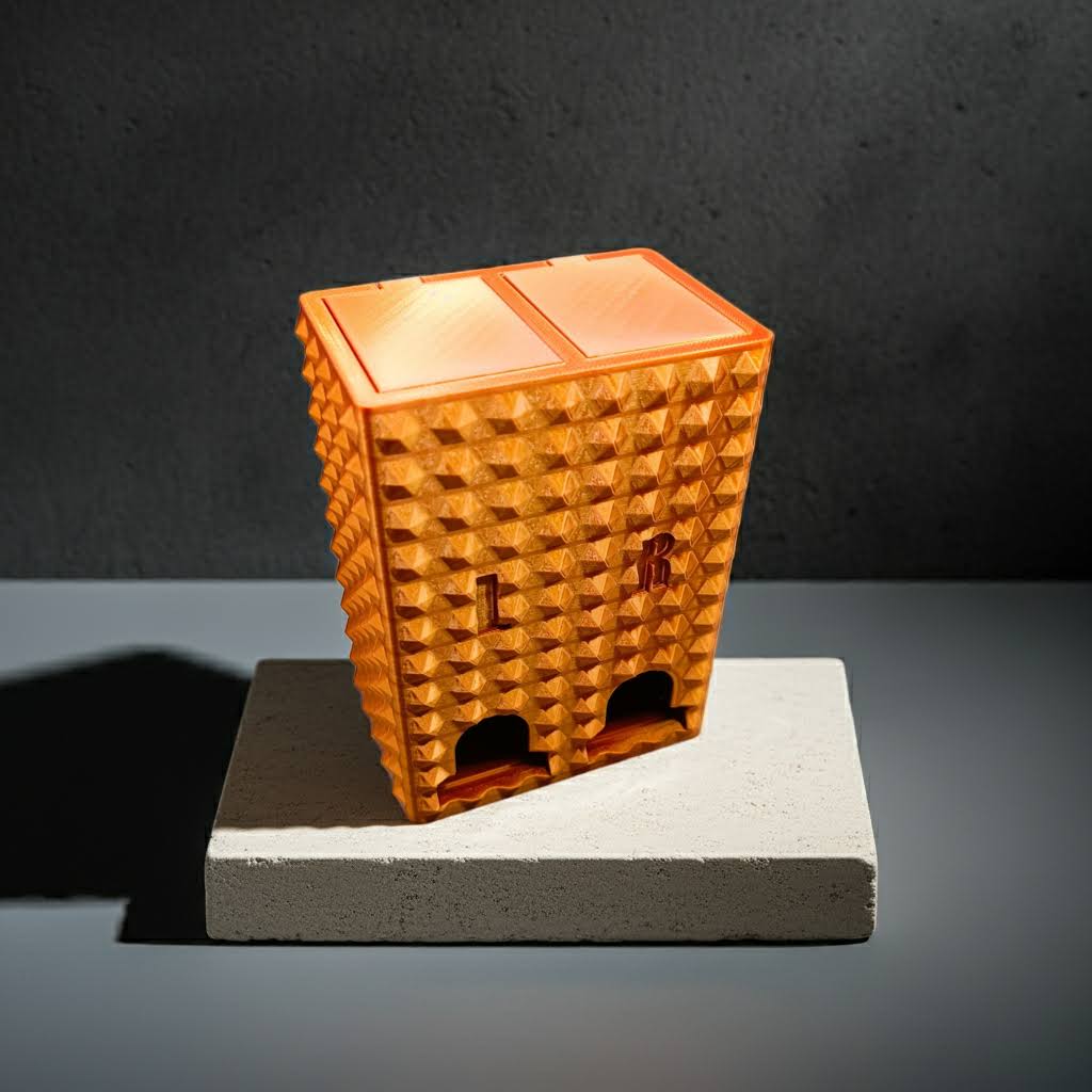 Kontaktlinsenspender SPIKE - 3D-gedruckter Tageslinsenbehälter (30er Pack)