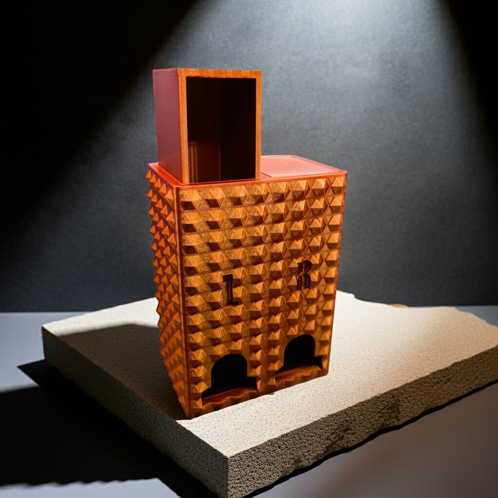 Kontaktlinsenspender SPIKE - 3D-gedruckter Tageslinsenbehälter (30er Pack)