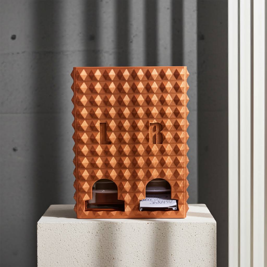 Kontaktlinsenspender SPIKE - 3D-gedruckter Tageslinsenbehälter (30er Pack)